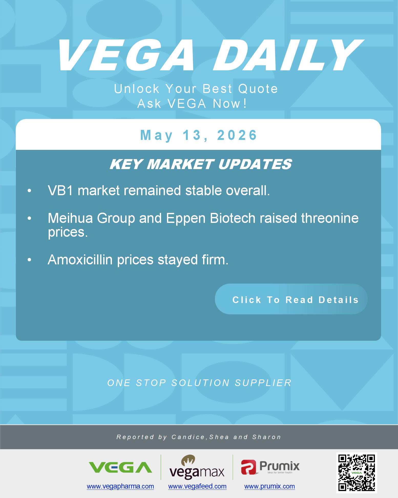 VEGA Daily 20260513 VB1 Threonine Amoxicillin Update.jpg